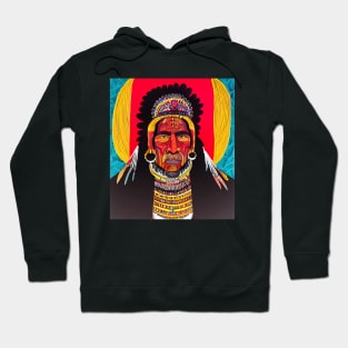 Indian chief. Hoodie